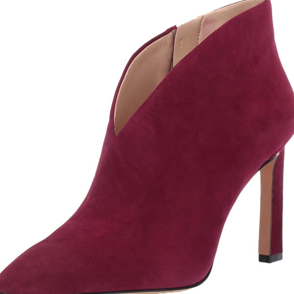 New! Vince Camuto Women's Heeled Boots - Rich Purple Suede
